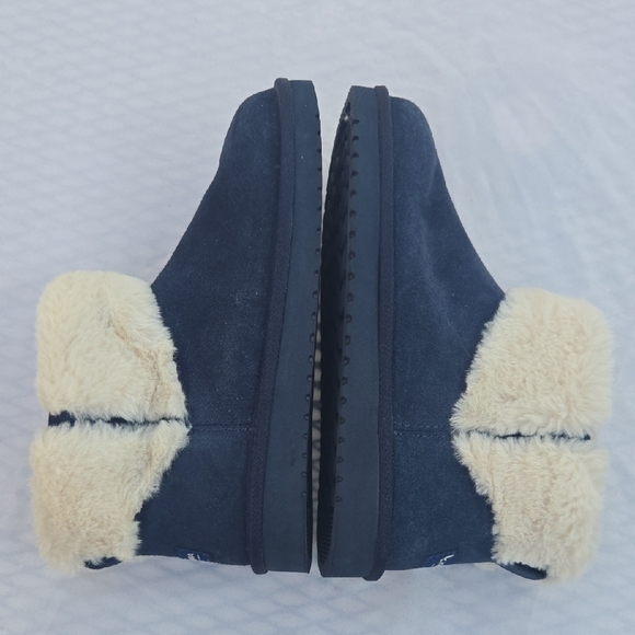 Koolaburra By Ugg Women's Navy and Cream Fur-Lined Boots - Picture 6 of 10